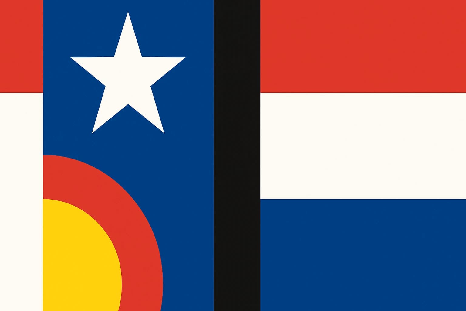The Six Colors That Do Most of the Work on National Flags